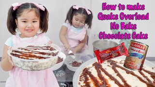 Quake Overload No Bake Chocolate Cake