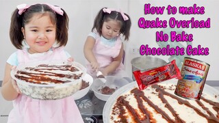 Quake Overload No Bake Chocolate Cake