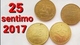 25 sentimo 2017 Philippine coin