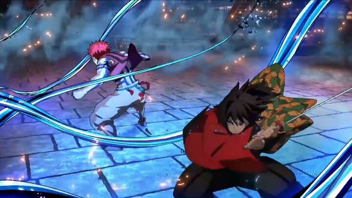 Detailnya Gokil... Momen Giyu VS Akaza Epic Parah‼️ 😫🔥