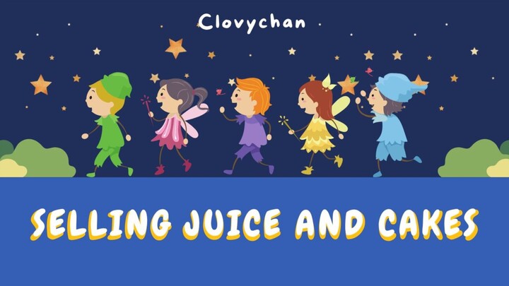 Selling Juice and Cakes : Berjualan Bersama Clovychan jus dan kue