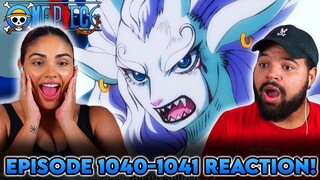 YAMATO'S ZOAN FORM IS AWESOME! | One Piece Episode 1040-1041 REACTION