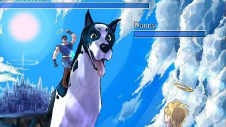 Dio is about to reach heaven, but he encounters his former "best friend" on the way.