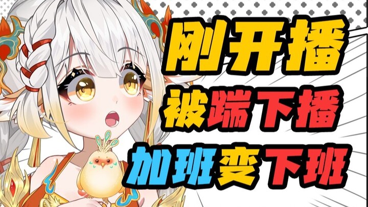 破防了！谁家主播刚开播就被踹下播啊？