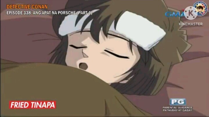 Detective Conan Episode 338 Ang Apat na mga Porsche (Part 1) Tagalog Dubbed on Bilibili
