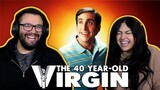 The 40-Year-Old Virgin (2005) Wife's First Time Watching! Movie Reaction!
