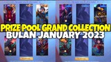 Update Prize Pool Skin Collector Bulan Januari 2023 Grand Collection Mobile Legends