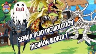 Tutorial Special Digivolution, Semua Dead Digivolution   Digimon World 1