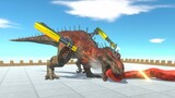 Machine Gun T-REX - Animal Revolt Battle Simulator
