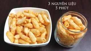 Nui chiên lắc phô mai giòn tan, thơm nức mũi!!! | Tra My Cooking