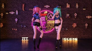 〓初音miku&重音teto〓Chocolate Cream〓【MMD】【49】