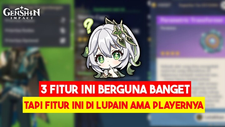 FITUR INI GW LUPAIN PADAHAL BERGUNA BANGET☠️ - Info Genshin