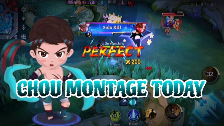 CHOU MONTAGE TODAY