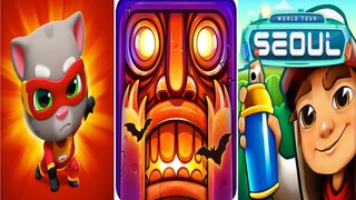 Tom Hero Dash - Subway Surfers - Temple Run2 - Gameplay Androi/IOS