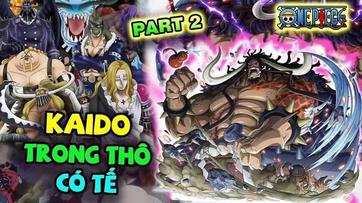 Khám Phá Tính Cách Tứ Hoàng Kaido Trong Thô Có Tế  Và Băng Hải Tặc Bách Thiện Chiến One Piece 1012