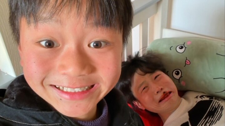 Battle face is so satisfying! Give my bro a winning start to 2024 #hilarious