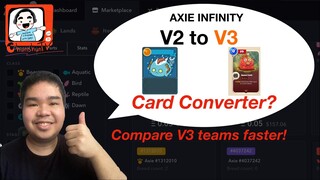 Axie Card Converter (v2 to v3) I Real Quick