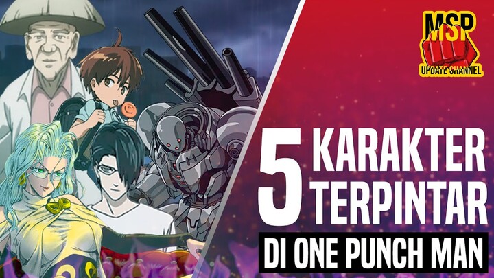 5 KARAKTER TERPINTAR DI ONE PUNCH MAN