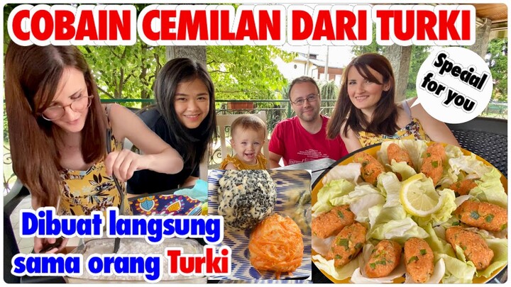 COBA MAKANAN TURKI | Dimasak Langsung sama Orang TURKI (INDO sub)
