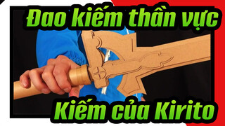 Đao kiếm thần vực|Dạy bạn cách làm kiếm của Kirito bằng bìa cứng