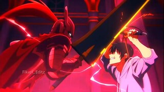 Sung JinWoo vs Blood-Red Commander Igris!! [Solo Leveling episode 11 AMV]