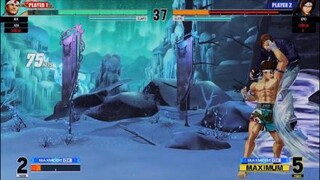 KOF15　世界１位ジョー東　神コンボ…８５HITコンボ　威力は…