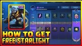 How to get Starlight Skin for Free! 2020 - Mobile Legends Bang Bang