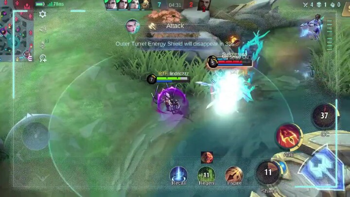hanabi in advance server is too op
