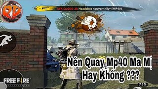 FreeFire / Chơi thử skin súng Mp40 Ma Mị | AFK Quỷ Dữ