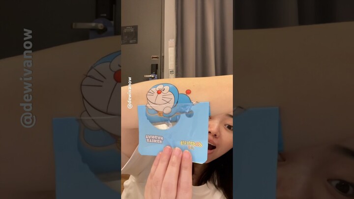 Tato doraemon #permen #dewivanow #doraemon #tatoo #permenlolipop