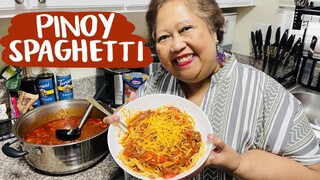 Filipino Style Spaghetti Recipe | Home Cooking With Mama LuLu