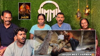 JAILER Movie SCENE 9 JAILER VS VARMAN MASS Scene FAMILY REACTION ❤️🔥❤️ | Rajanikanth | Vinayakan