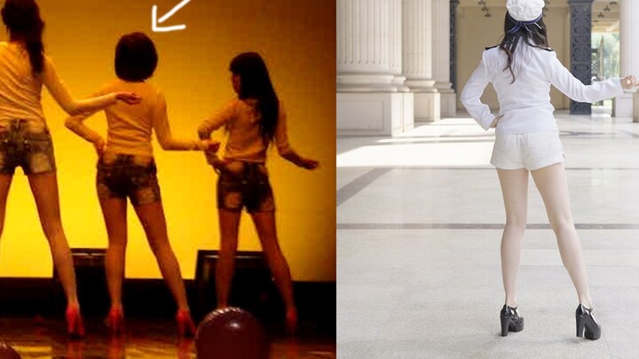 Dancing Genie again, a dance from 15 years ago in college - more than just a weight difference! [CCG