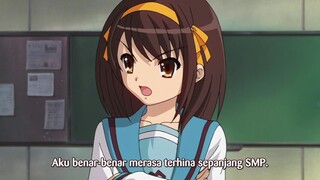 Suzumiya Haruhi Episode 01 Sub Indo