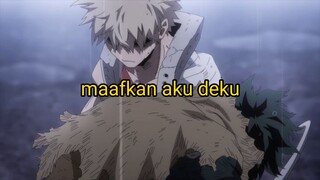 DUB indo my hero academy s6 eps 23 voice by me,  bakugo yg akhirnya minta maaf kepada deku