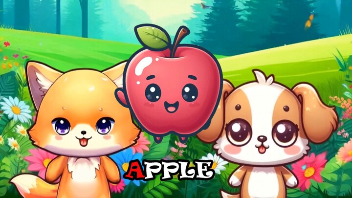 Letter A song | ABC Song | Alphabet song | Nursery Rhymes & Kids Songs - Flixberry