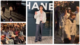 Wang Yibo confidently catwalks, tonight he stands out with his super handsome and classy appearance.