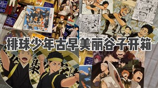 排球少年的古早谷子真的太美丽了/一大箱切煤谷子开箱