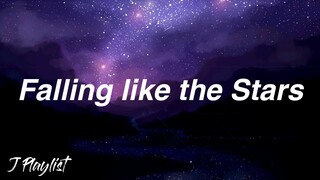 James Arthur - Falling like the Stars (Lyrics)