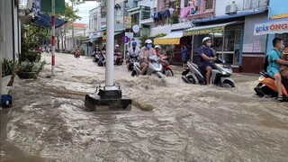 Vĩnh Long Nước Ngập Nhiều Xe Chết Máy | út đạt | # 453