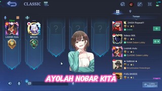 Aku nyamar jadi cewek pake suara ONEE-SAN di Mobile Legends 😉😋
