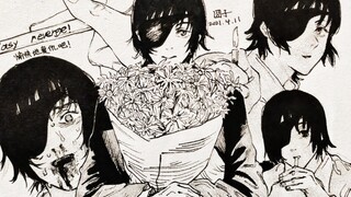 【针管笔】“秋君，不要死哦。”