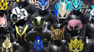 Trying to make all 26 members of Geats in the second episode transform? Kamen Rider Geats 19 members