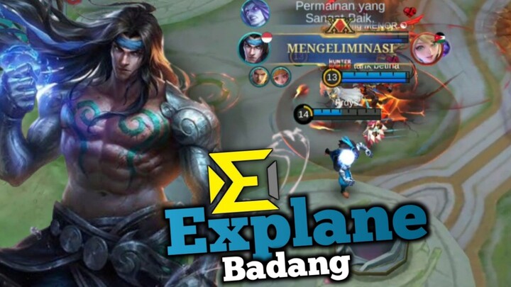 Gameplay badang golden staff!? full stun - Mobile Legends