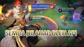 SEMUA DILAHAP OLEH API 🔥