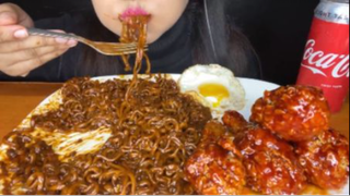 ASMR-SPICY ĐẬU NÀNH ĐẬU NÀNH + GÀ BBQ + TRỨNG NƯỚNG NƯỚNG - VIDEO HẢI SẢN #amthuc #monngon