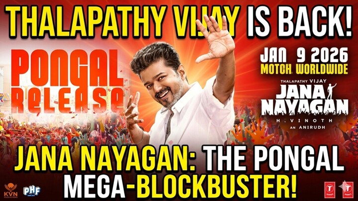 Jana Nayagan Hindi dubbed blockbuster movie