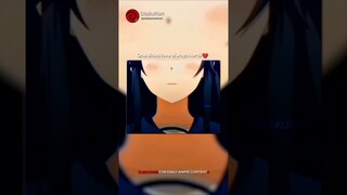 One sided love always hurts 💔 #anime #animememes #animeedits #shorts