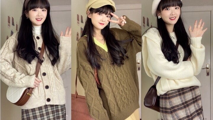 OOTD｜Cởi áo khoác vẫn đẹp ✨ Chia sẻ cách phối áo len bên trong