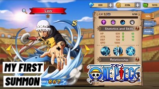 I Got S Law! My First Recruitment Summon Deep Sea Mist Gameplay iOS
